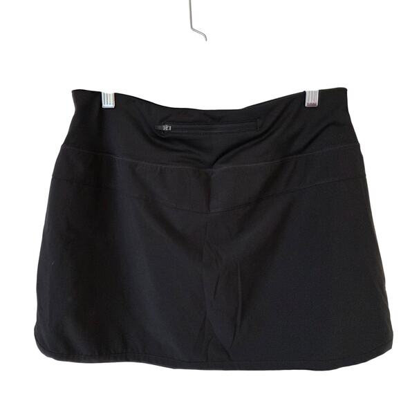 Free Fly Womens Bamboo-Lined Active Breeze Skort Size Medium Black - Picture 2 of 3